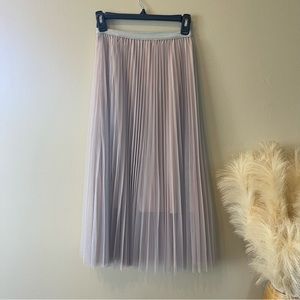 NWT Tags Pleated Skirt